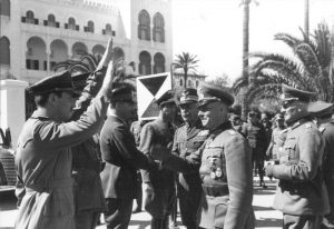 Tripolis, Ankunft DAK, Rommel