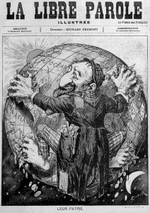1893_La-Libre-Parole-antisemitische-Karikatur